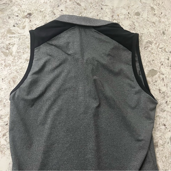 ADIDAS WOMENS ULTIMATE365 SLEEVELESS POLO SHIRT SIZE MEDIUM - Picture 7 of 10